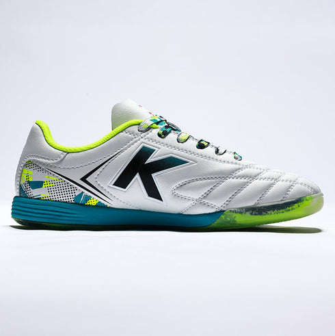 KELME K-Fighting 2.0 Futsal Shoes - White/Green