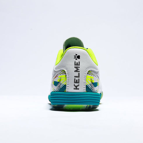 KELME K-Fighting 2.0 Futsal Shoes - White/Green