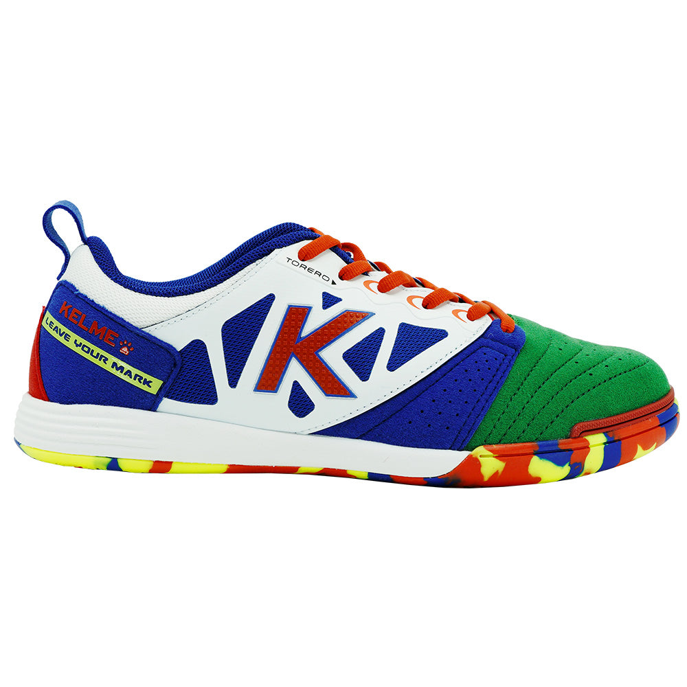 KELME Torero Futsal Shoes White/Green